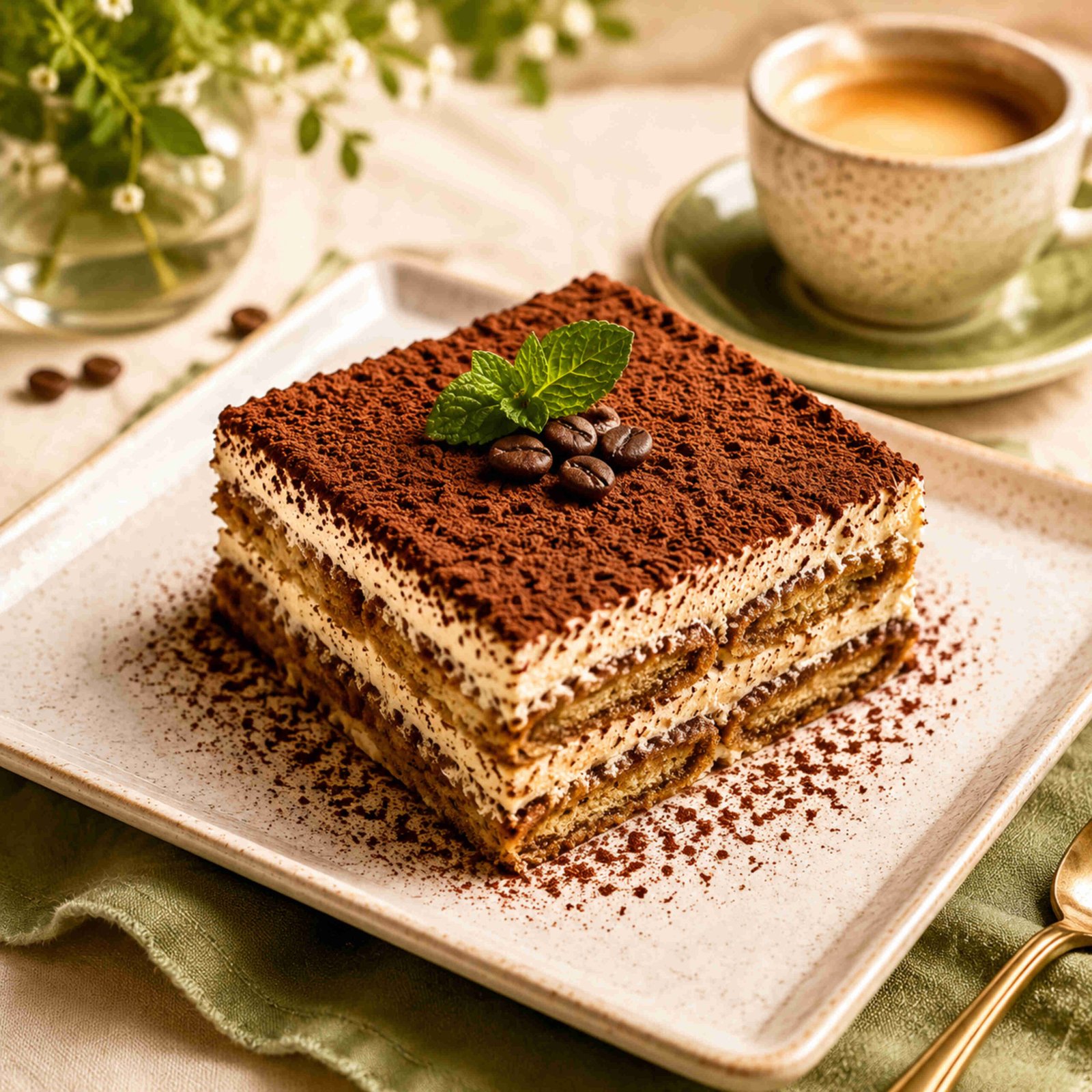 Classic Tiramisu Recipe: Creamy, Coffee-Soaked Italian Dessert