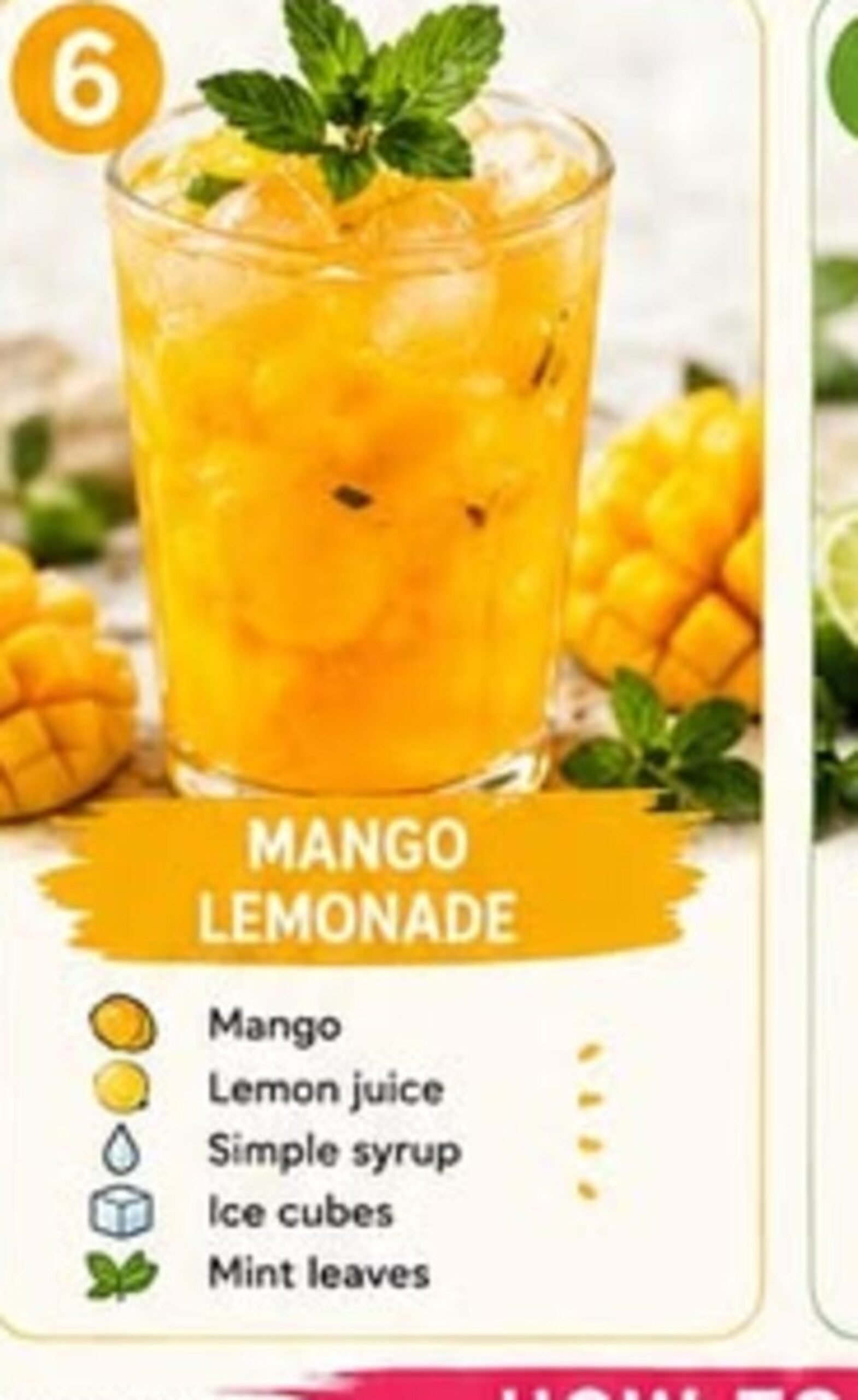 Mango lemonade recipe