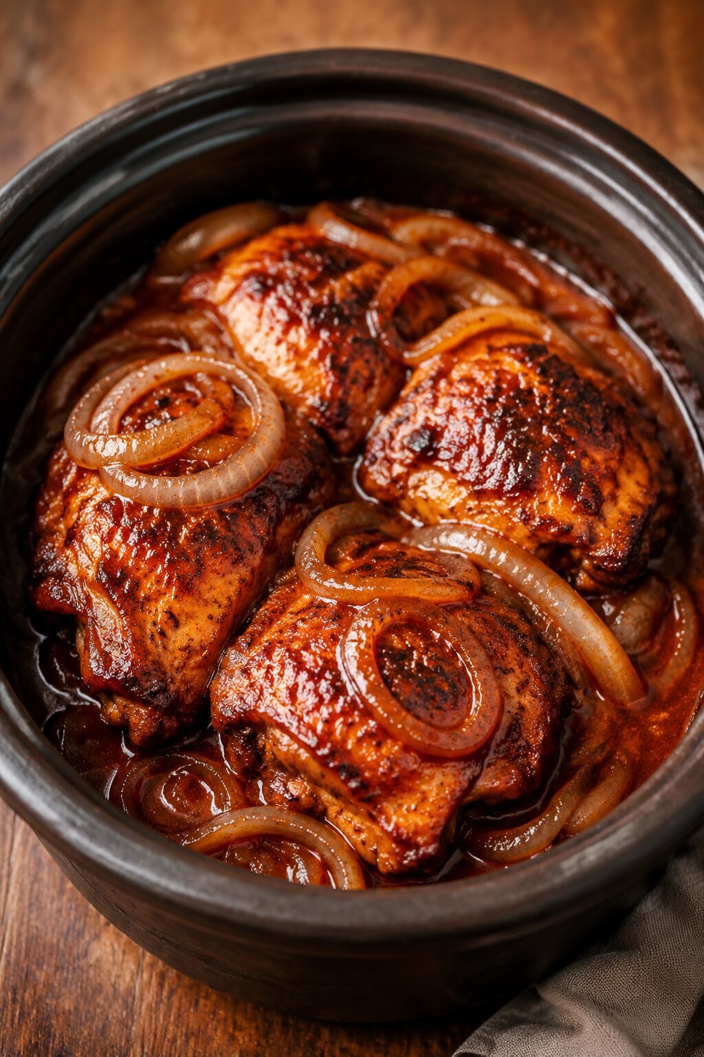 BBQ Chicken crockpot dinner
