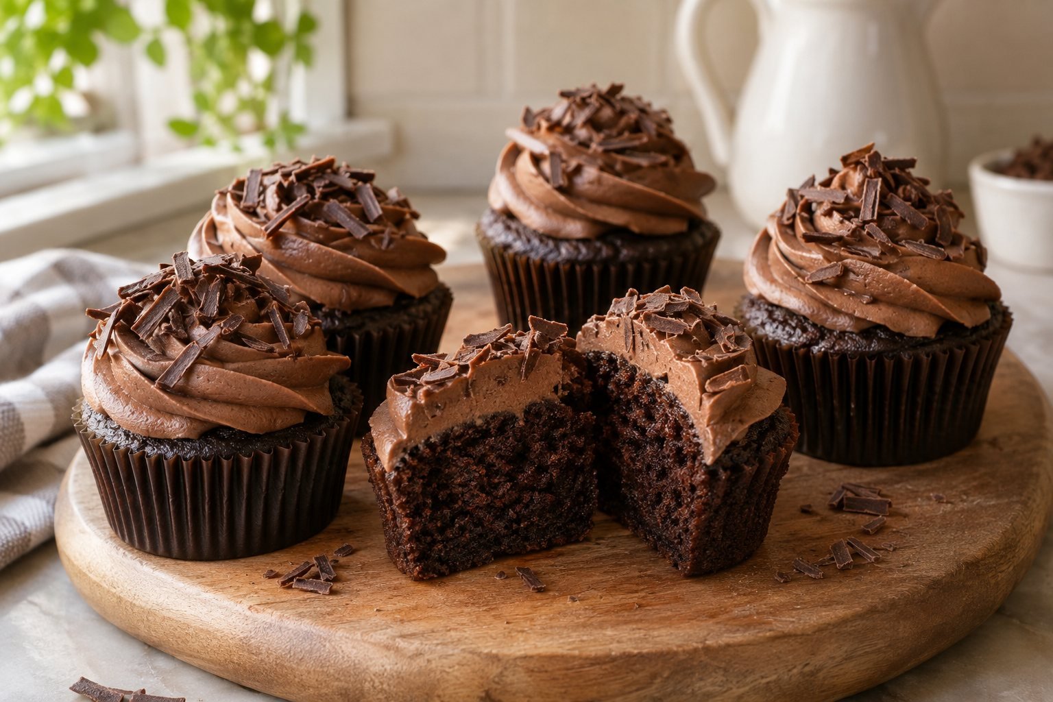 Chocolate Fudge Cupcakes