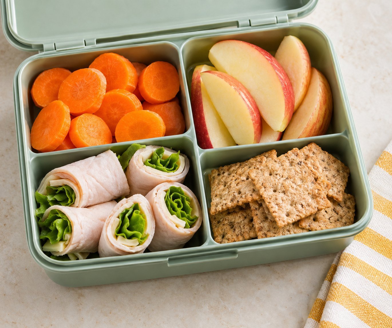 Colorful Crunch Lunch Box