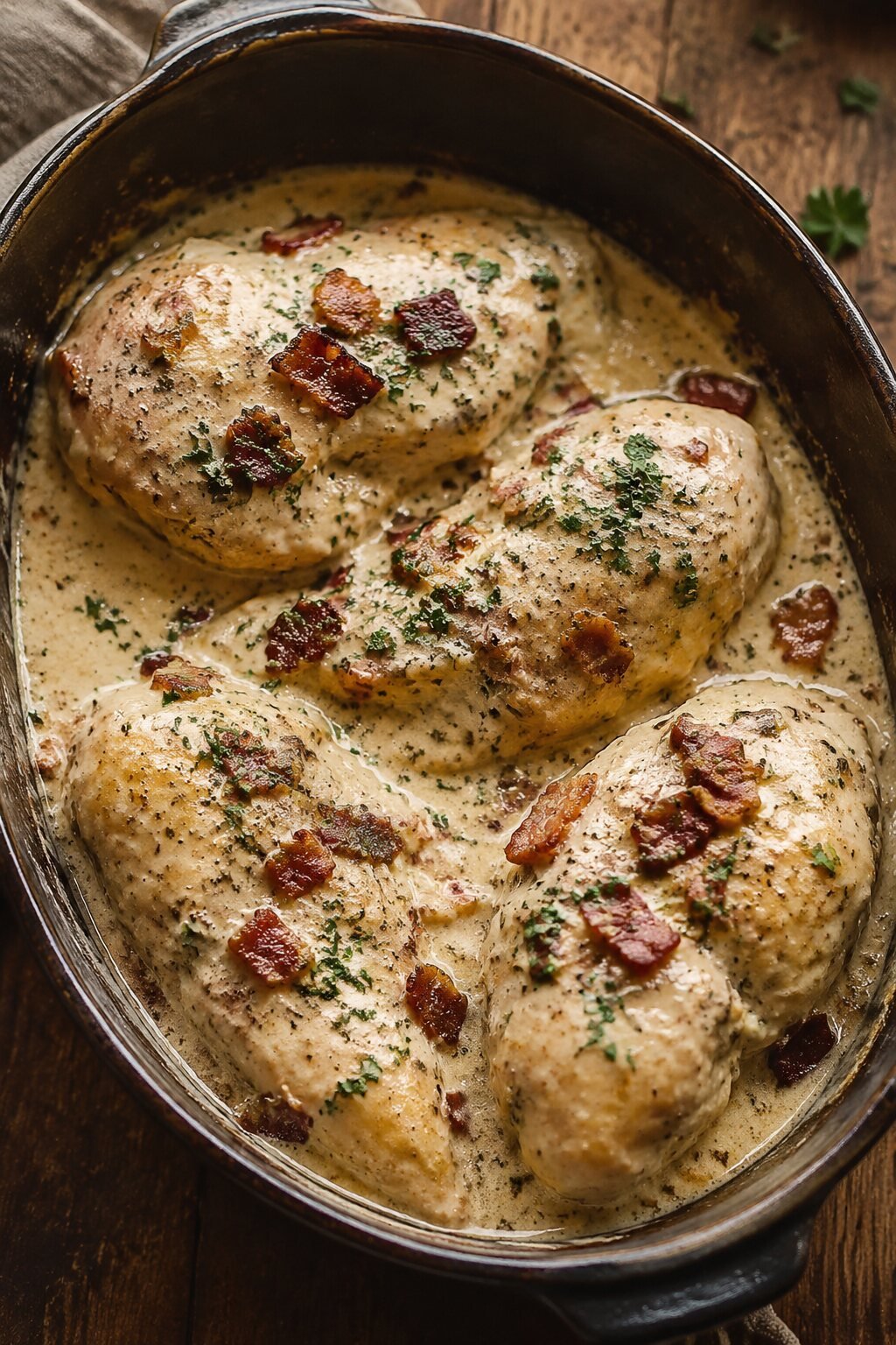 Creamy Ranch Chicken crockpot dinner
