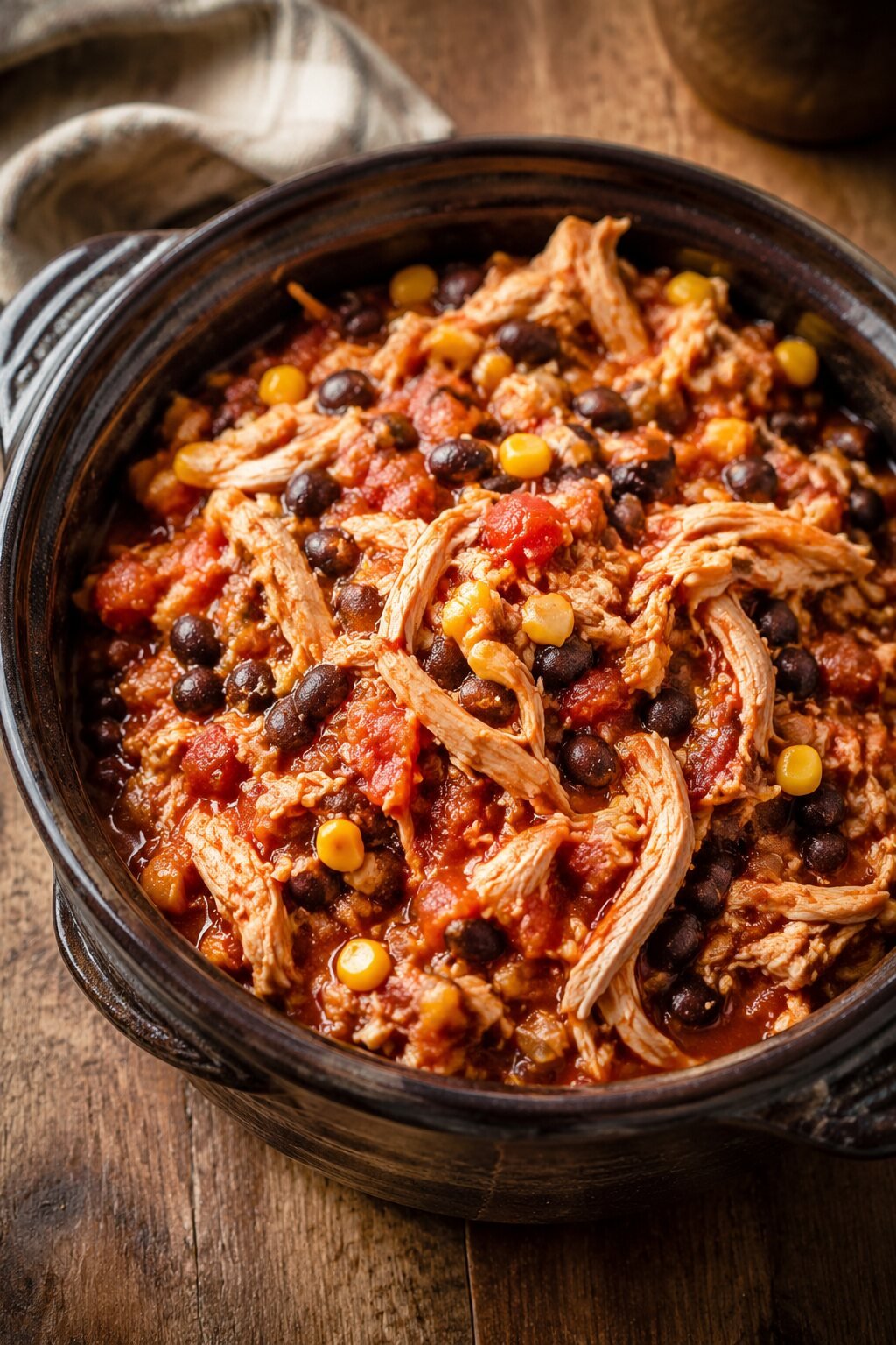 Salsa Chicken crockpot dinner